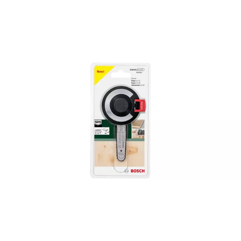 Pjovimo kreipiamoji geležtė Bosch nanoBLADE Wood Basic 50, modelis 2609256D83