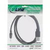 InLine USB DC maitinimo adapterio laidas, USB A kištukas į DC 3,5x1,35 mm, 1 m