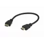 ATEN High Speed HDMI laidas su Ethernet True 4K (4096x2160 @ 60Hz); 0,3 m HDMI laidas su Ethernet
