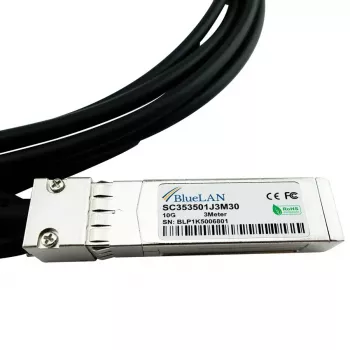 BlueOptics 330-3968-BL InfiniBand šviesolaidinis kabelis 5 m SFP+ Vyriškas/Vyriškas