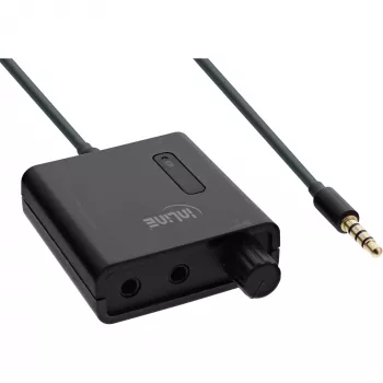 InLine Bass Boosting Dual Output ausinių stiprintuvas