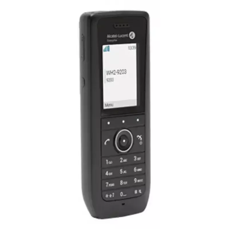 IP belaidis ragelis ALCATEL 8158s, 2 colių LCD 230×320, Wi‑Fi a/b/g/n/ac, kodekai G.711/G.729/OPUS, juodas