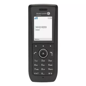 IP belaidis ragelis ALCATEL 8158s, 2 colių LCD 230×320, Wi‑Fi a/b/g/n/ac, kodekai G.711/G.729/OPUS, juodas