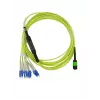 InfiniBand / šviesolaidinis kabelis BlueOptics 3HE13897AA-7.5-BO 7,5 m MPO 4x LC LC/APC