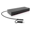 Lenovo ThinkPad Hybrid USB-C su USB-A Dock laidinis USB 3.2 Gen 2 (3.1 Gen 2) Type-C juodas