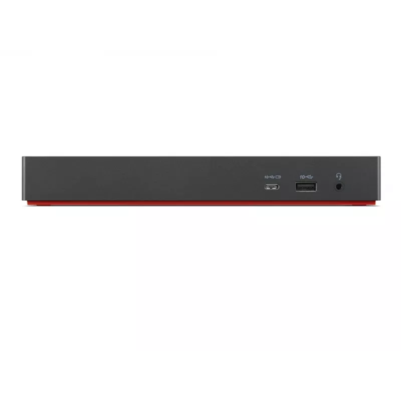 Lenovo 40B00300IT stotelė / prievadų replikatorius Wired Thunderbolt 4 Juoda, Raudona