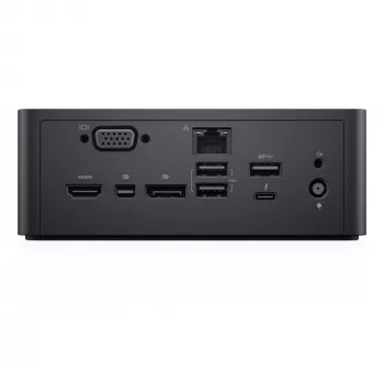 DELL TB18DC prijungimo stotelė, laidinė, USB 3.2 Gen 1 (3.1 Gen 1) Type-B, juoda