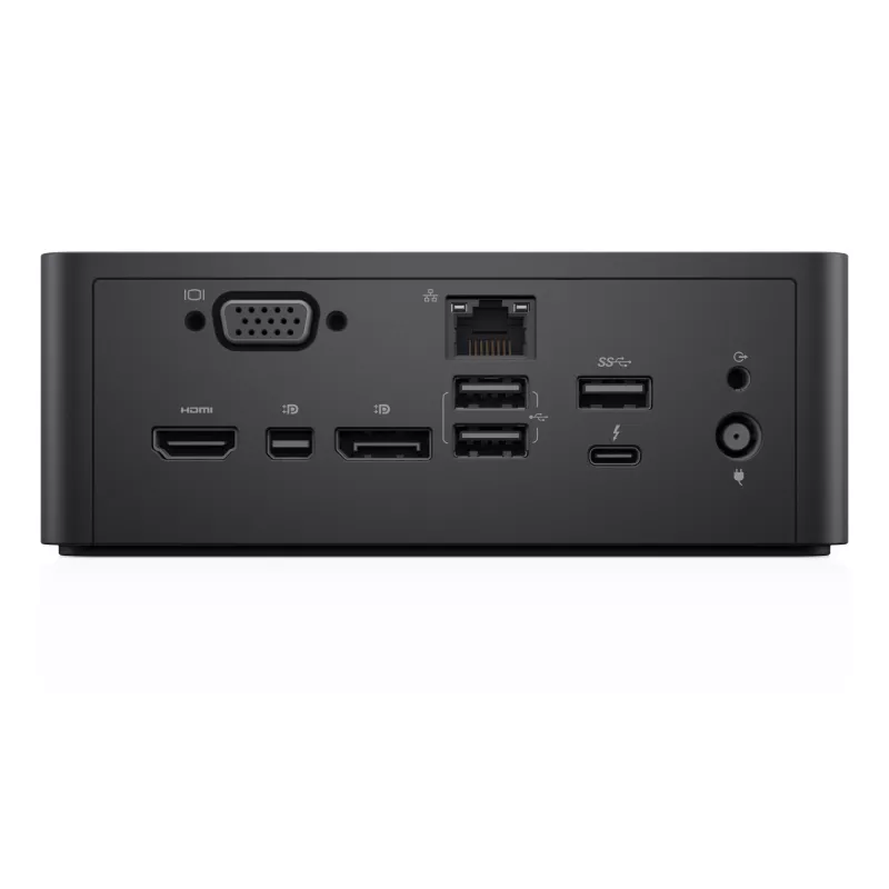 DELL TB18DC Laidinė USB 3.2 Gen 1 (3.1 Gen 1) Type-B dokų stotelė, juoda