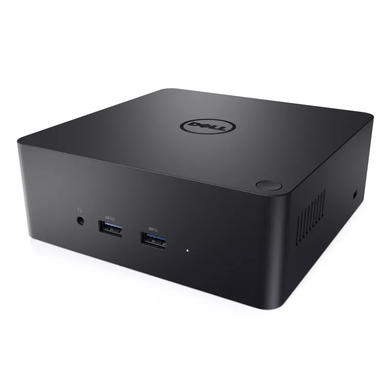 DELL TB18DC Laidinė USB 3.2 Gen 1 (3.1 Gen 1) Type-B dokų stotelė, juoda