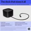 HP Thunderbolt Dock 120W G4 laidinė dokavimo stotelė, juoda, Thunderbolt 4