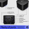 HP Thunderbolt Dock 120W G4 laidas prijungimo stotelė juoda