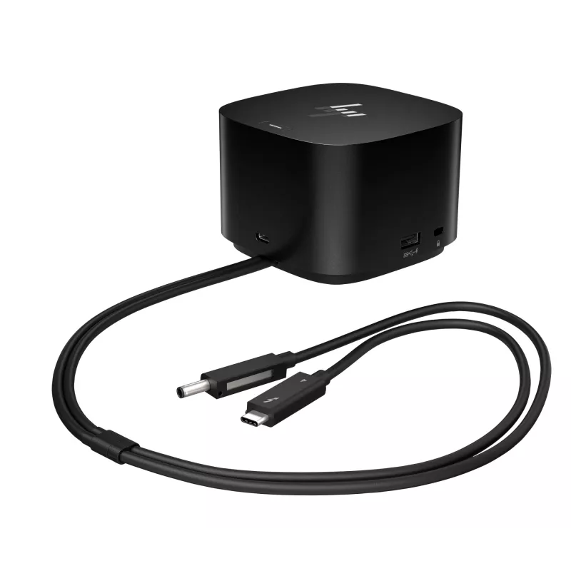 Dokavimo stotelė HP Thunderbolt Dock 280W G4, laidinė, Thunderbolt 4, juoda