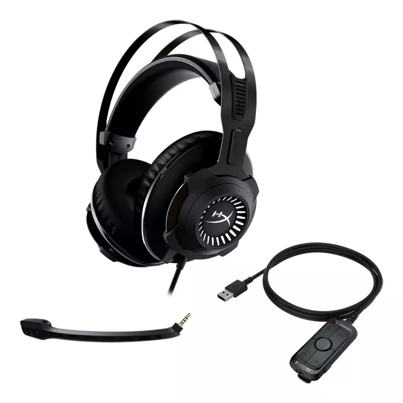Žaidimų ausinės HyperX Cloud Revolver + 7.1 (Gunmetal)