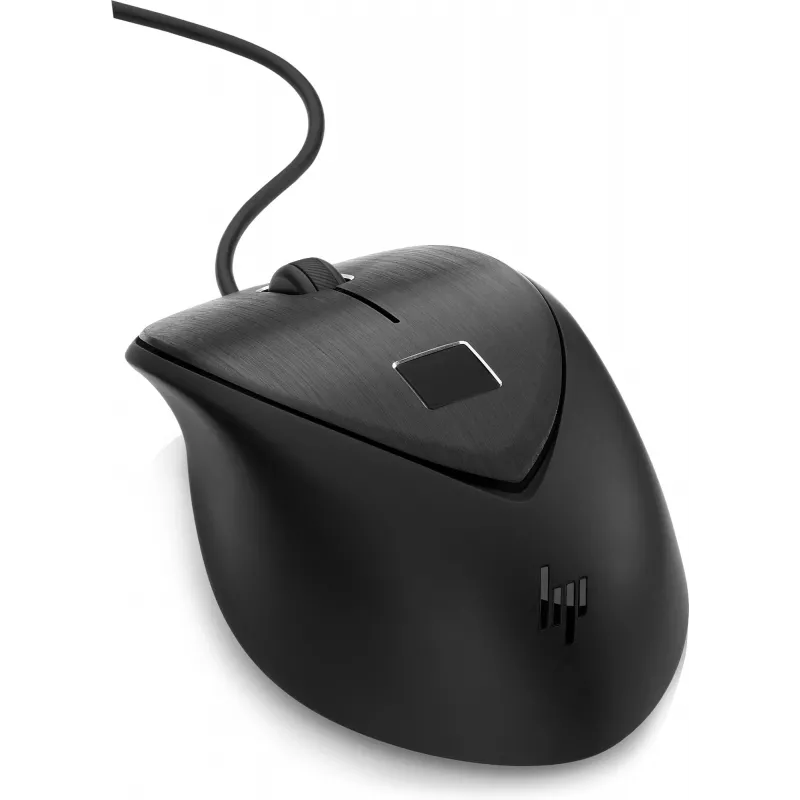 Pelė HP USB Fingerprint Mouse USB Type-A