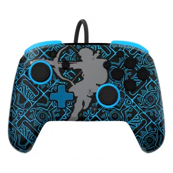 PDP Nintendo Switch Sheikah Shoot REMATCH GLOW valdiklis, žaidimų pultas, Nintendo Switch, Nintendo Switch Lite, Nintendo Switch OLED, D-pad, Home mygtukas, analoginis / skaitmeninis, laidinis, USB
