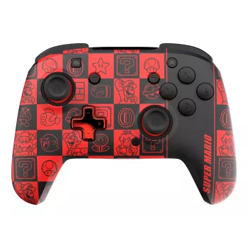 PDP REMATCH GLOW Juoda, Žalia, Raudona belaidė valdymo pultelė Nintendo Switch, Nintendo Switch OLED