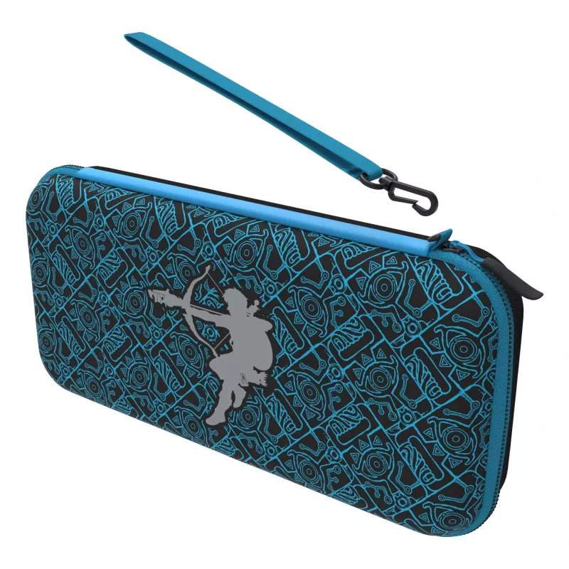 PDP Travel Case GLOW Sheikah Shoot, nešiojimo dėklas, skirta Nintendo Switch, Nintendo Switch Lite, Nintendo Switch – OLED Model