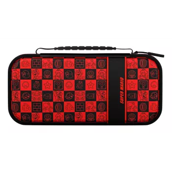 PDP Travel Case Plus GLOW Super Icon apsauginis dėklas, skirtas Nintendo Switch, Switch Lite, Switch – OLED modelis