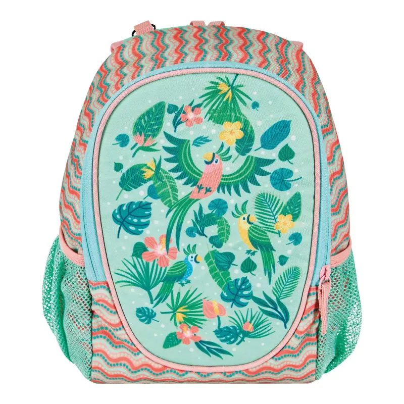 Mokyklinė kuprinė Herlitz Rookie Sweet Jungle Green Peach Polyester