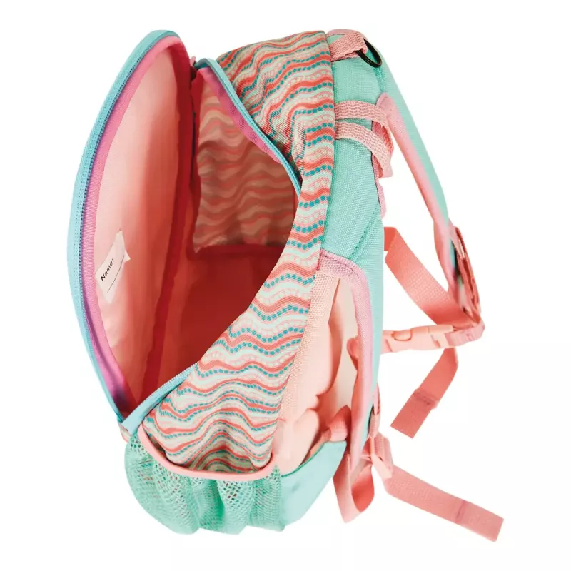 Mokyklinė kuprinė Herlitz Rookie Sweet Jungle Green Peach Polyester