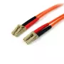 StarTech.com 10m šviesolaidinis kabelis - daugiamodis dupleksas 50/125 - LSZH šviesolaidinis trumpiklis - LC/LC