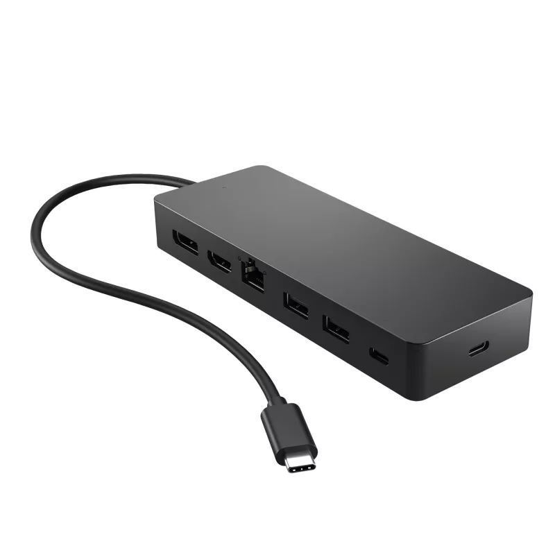 HP Universal USB-C Multiport Hub, USB 3.2 Gen 2, Ethernet, 4K Ultra HD