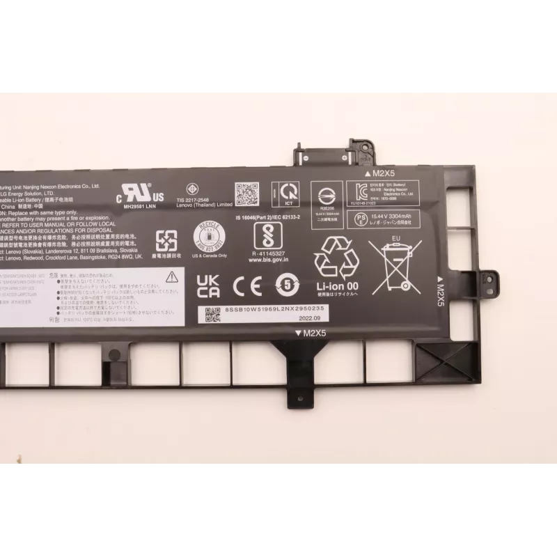 Vidinė nešiojamojo kompiuterio baterija Lenovo 5B10W51868 4 celės 52,5 Wh