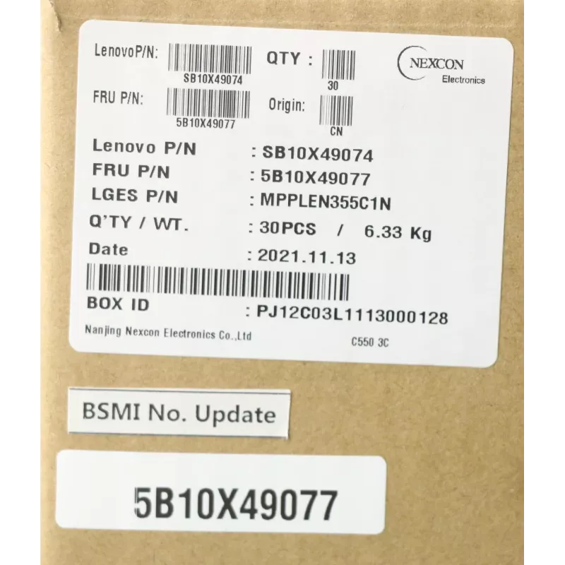 Lenovo 5B10X49077 baterija nešiojamam kompiuteriui
