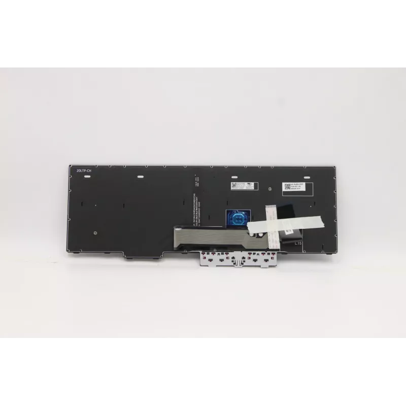 Lenovo 5N20W68242 klaviatūra, skirta ThinkPad L15, JAV anglų išdėstymas, juoda