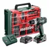 Metabo SB 18 Set 602245710 belaidis smūginis gręžtuvas, 2 x 2,0 Ah baterijos