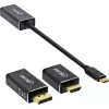 InLine USB ekrano keitiklių rinkinys 6-in-1, 4K/60Hz juodas