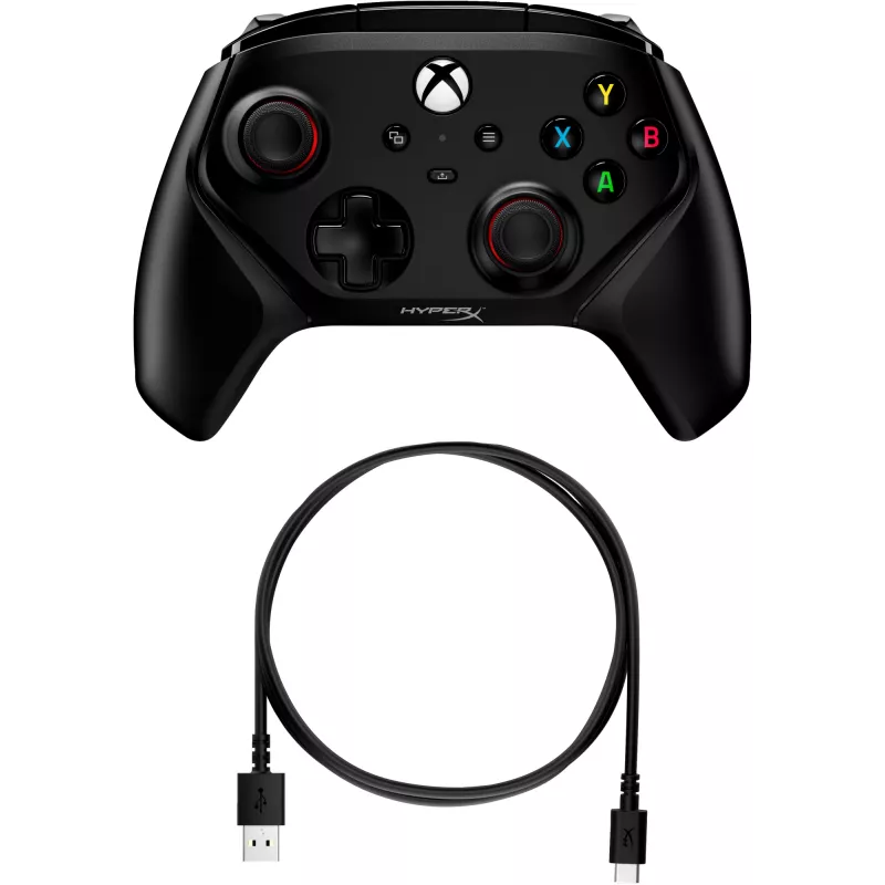 Žaidimų pultas HyperX Clutch Gladiate 6L366AA juodas USB laidinis PC Xbox One Series S X