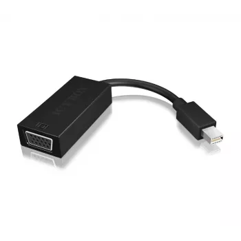 ICY BOX IB-AC504 Mini DisplayPort į VGA (D-Sub) adapteris, juodas
