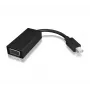 ICY BOX IB-AC504 Mini DisplayPort į VGA (D-Sub) adapteris, juodas