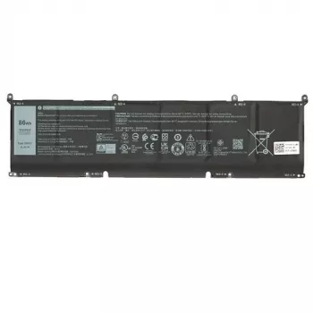 DELL 70N2F baterija nešiojamam kompiuteriui, 6 elementų, Li-Ion, 86 Wh, juoda