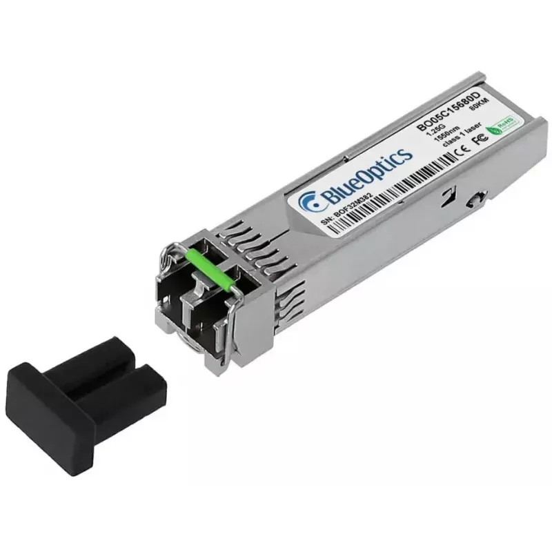 SFP skaidulinis siųstuvas-imtuvas BlueOptics 740-031468-BO 80000 m Aliuminis