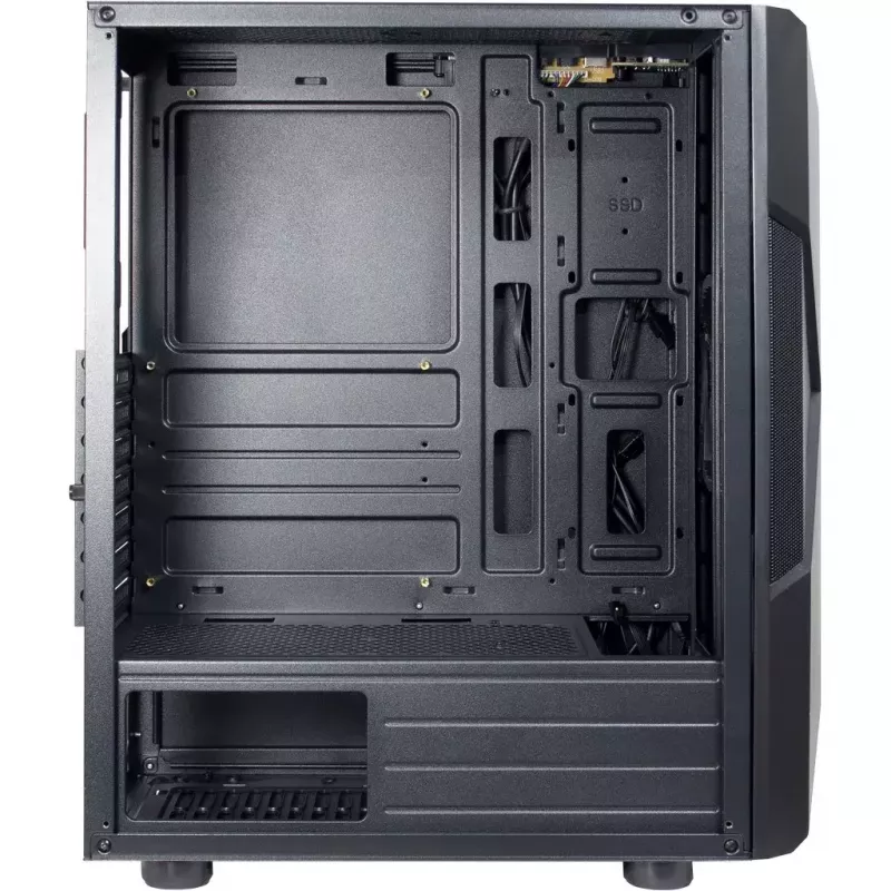 PC korpusas Inter-Tech IT-3306 CAVY Tower Black