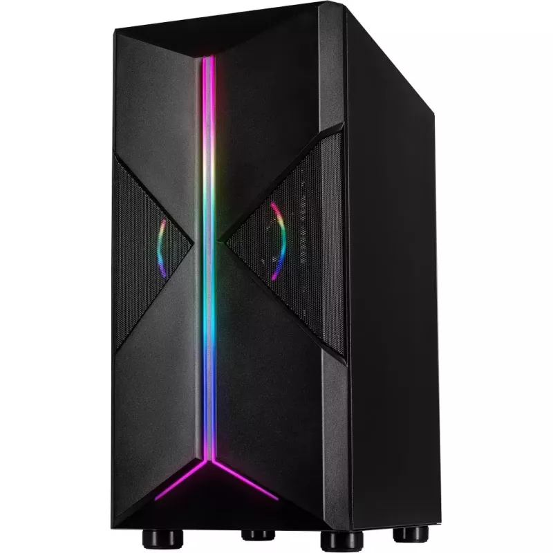 PC korpusas Inter-Tech IT-3306 CAVY Tower Black