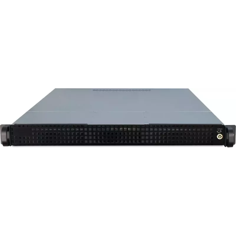 Serverinis korpusas Inter-Tech 1U-10265 Rack juodas