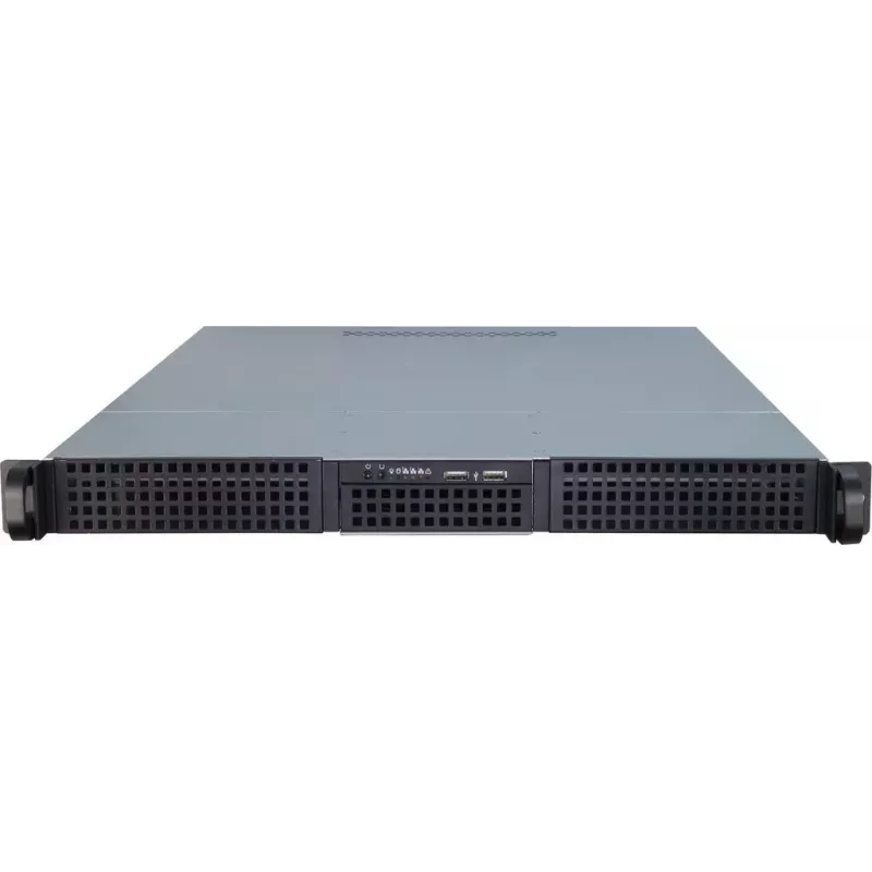 Serverinis korpusas Inter-Tech 1U-10265 Rack juodas