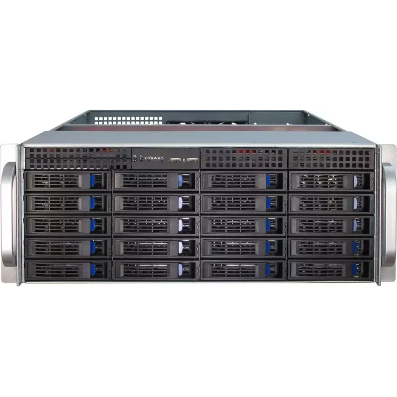 Serverinis korpusas Inter-Tech IPC 4U-4420 Rack Blue