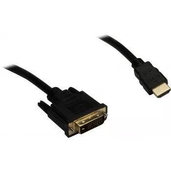 Sąsajos adapteris INTER-TECH KT-150D — RJ-45 (motina) į DVI‑D, laidinis, maks. 1980×1080, komplekte USB A–B laidas, metalinis, juodas