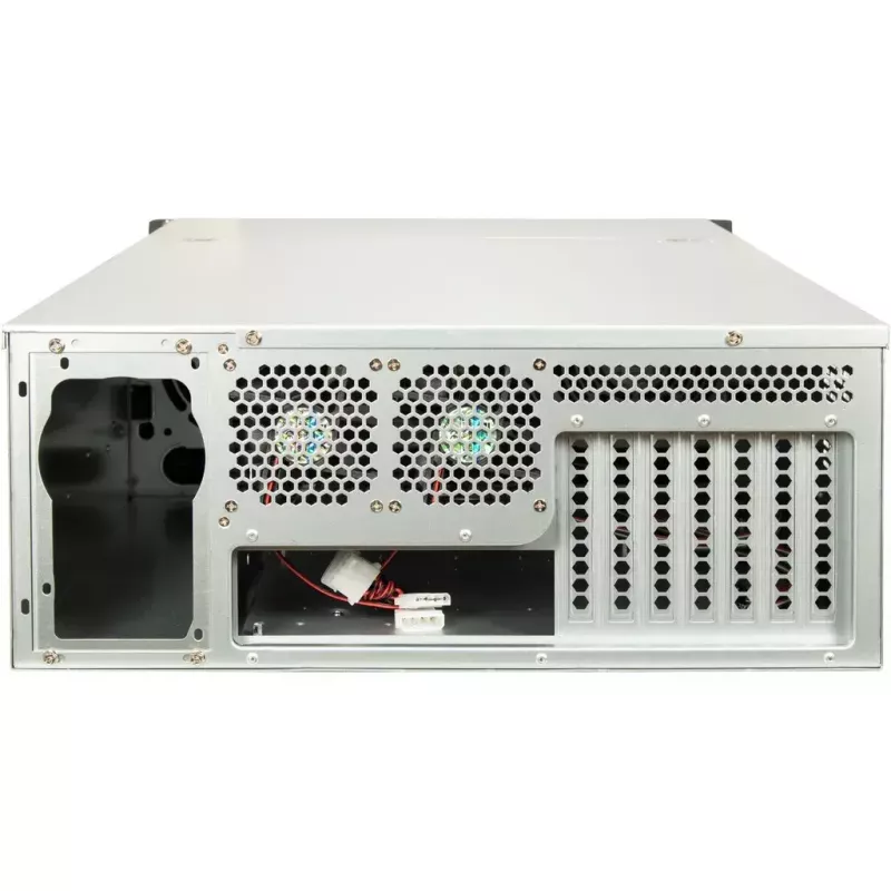 HDD korpusas Inter-Tech 4U-4724 pilkas 2.5/3.5 colio