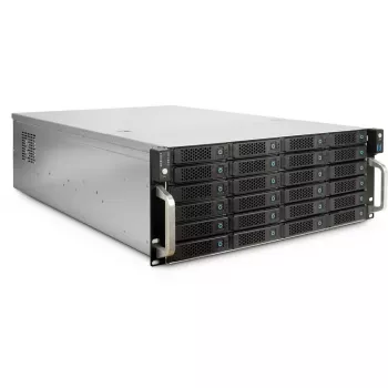 HDD korpusas Inter-Tech 4U-4724 pilkas 2.5/3.5 colio