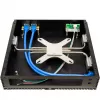 Korpusas Inter-Tech IP-40 Small Form Factor juodas