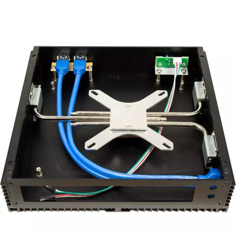 Korpusas Inter-Tech IP-40 Small Form Factor juodas