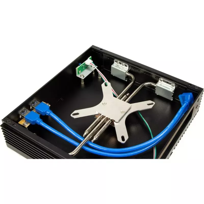 Korpusas Inter-Tech IP-40 Small Form Factor juodas
