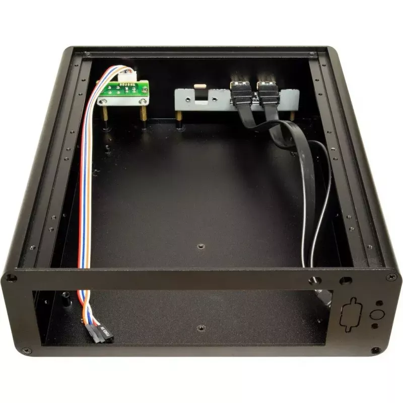 Kompiuterio korpusas Inter-Tech IP-60 Small Form Factor Juodas