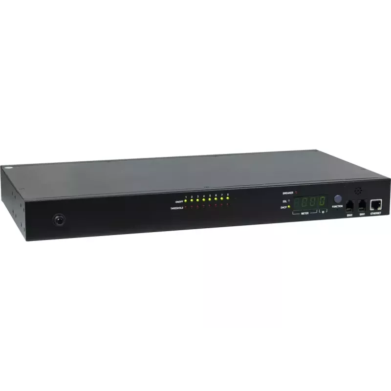 PDU Inter-Tech SD-1688 8 AC lizdų Plieninis Juodas