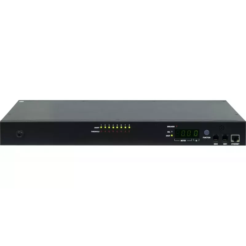 PDU Inter-Tech SD-1688 8 AC lizdų Plieninis Juodas